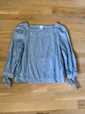 Gap Chambray Blouse